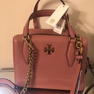 NWT Kira pebbled leather small satchel